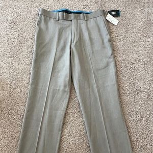 AXIST Ultra Series Flat Front Straight Men's Dress Pants Simply Taupe